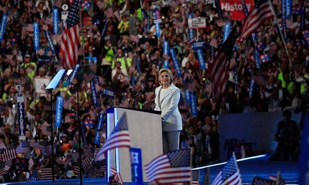 Democratic National Convention closes and Hilary Clinton makes history - ảnh 1
